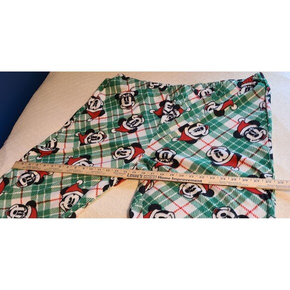Mickey Christmas Jammies for Families Mens XLT Pajamas 2pc Set NWT Disney Santa - Picture 14 of 16